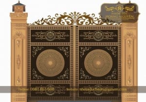 Khám phá các phong cách đặc trưng của thiết kế cổng nhôm đúc