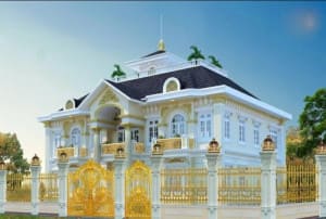 Cổng nhà phong thủy