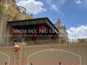 Giàn nắng nhôm đúc-G019