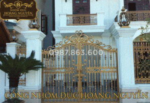 Những lí do thuyết phục bạn chọn cổng nhôm đúc Hà Nội
