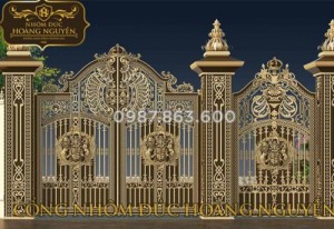 Có nên lựa chọn cổng nhôm đúc cho biệt thự?