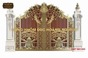 Giá cổng nhôm đúc Hà Nội bao nhiêu?