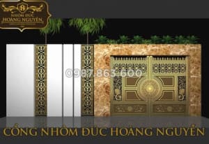 4 nguyên tắc thiết kế cổng nhôm hợp phong thủy