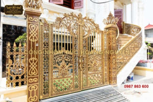 Bật mí quy trình lắp đặt cửa cổng biệt thự tiêu chuẩn