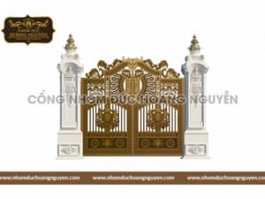 Các bước chuẩn bị và thực hiện cổng nhôm đúc thành phẩm