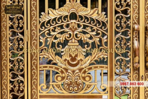 Cổng biệt thự nhôm đúc Hà Nội – Mang đẳng cấp hoàng gia đến công trình xây dựng