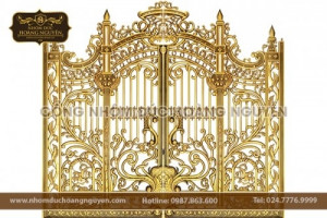 Cổng hợp kim nhôm đúc Hà Nội, xu thế không thể bỏ qua