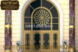 Cửa nhôm đúc sang trọng - Nâng tầm kiến trúc Việt