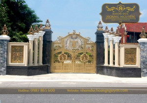 Đặc trưng khác biệt khiến cổng nhôm đúc trở thành ưu tiên số 1