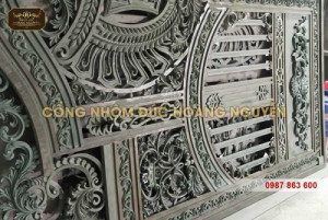 Địa chỉ thi công cổng nhôm đúc uy tín nhất tại Nam Định