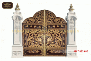 Thiết kế cổng biệt thự đẹp hiện đại đảm bảo an toàn, bền vững