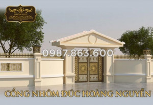 Những lưu ý không thể bỏ qua khi thiết kế cổng nhôm đẹp