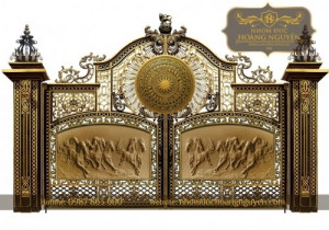 Muốn sở hữu cổng nhôm đúc đẹp, bạn hãy đến với Nhôm Đúc Hoàng Gia