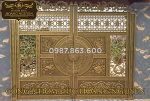 So sánh giá cổng nhôm đúc hiện nay và các loại cổng khác