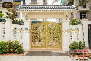 Tại sao cổng hợp kim nhôm đúc lại ngày càng trở nên phổ biến?