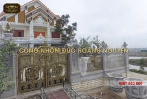 Tại sao cổng nhôm đúc sản xuất bằng công nghệ đúc chân không?