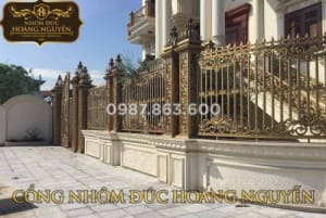 Tại sao hàng rào hợp kim nhôm đúc luôn là sự lựa chọn số 1 của khách hàng